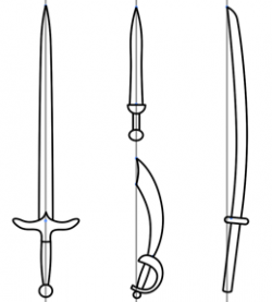 How to draw swords - completed drawings in 2019 | Sword ...