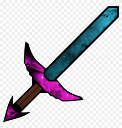 Clipart Sword Fancy - Minecraft Texture Pack Red Sword, HD ...