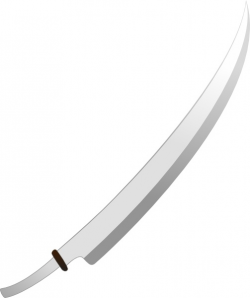 Katana Sword clip art Free vector in Open office drawing svg ...
