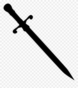 Axe Clipart Medieval Sword - Sword Clipart Silhouette - Png ...