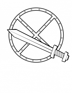 Free Clipart: Round Sword and Shield | jonadab