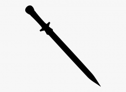 Real Sword Png - Clarinet Clipart Silhouette #551458 - Free ...