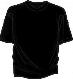 Free Clipart: Black T-Shirt | kuba