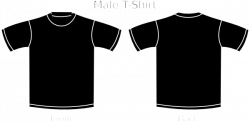 t shirt clipart front and back - Google Search | Shirt ...