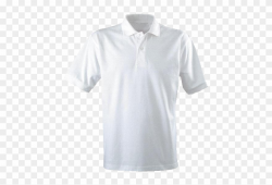 Polo Shirt Clipart Transparent - White Collar T Shirt - Png ...