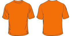 Shirts clipart orange shirt, Shirts orange shirt Transparent ...