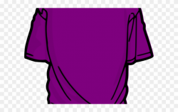 Purple Clipart Tshirt - T Shirt Clip Art - Png Download ...