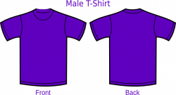 Purple Tshirt Clip Art at Clker.com - vector clip art online ...