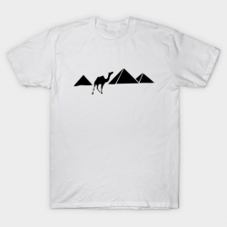 Pyramids of Giza, Egypt (Camel) Silhouette