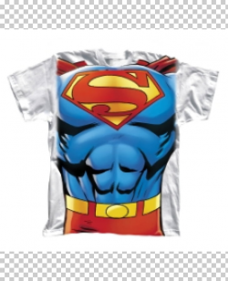Superman Printed T-shirt Superhero, superman t-shirt PNG ...