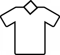 Plain White V Neck T Shirt - Clip Art Library