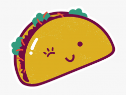 Taco Clipart Png - Cartoon Taco Transparent Background ...