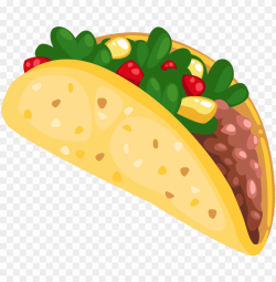 cartoon taco clip art 3 clipartcow - clip art PNG image with ...
