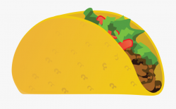 Tacos Clipart Transparent - Transparent Background Taco ...