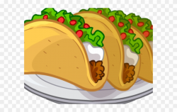 Tacos Cliparts - Clip Art Mexican Food Png Transparent Png (#527115 ...