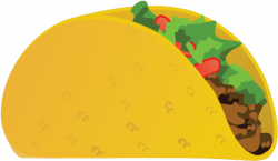 HD Here\'s A Taco - Transparent Background Tacos Clipart Transparent ...