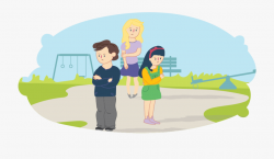 Talking Clipart 2 Friends - Fighting With My Friends #681646 ...