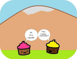 A talking cupcake by Peaches-Cupcakes on Clipart library ...