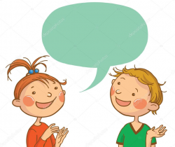 Kids Talking Clipart | Free download best Kids Talking ...