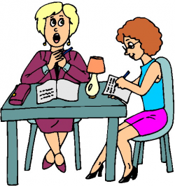 Free student talking to teacher clipart - Clip Art Library