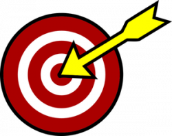 94 target clip art bullseye | Public domain vectors