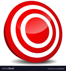 Target icon aim precision luck bulls eye target