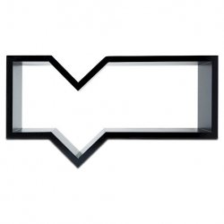 Quote Shelf - Black