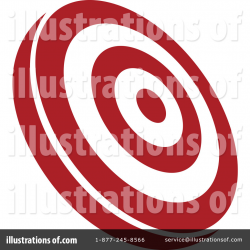 Target Clipart #1289790 - Illustration by Vector Tradition SM