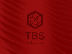 Company logo for TBS solution by Oleh Koval on Dribbble