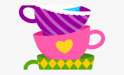 Alice In Wonderland Clipart - Tea Cup Alice In Wonderland ...