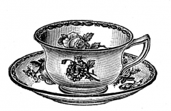 Fancy teacup clip art free clipart images image ...