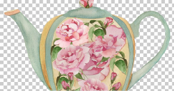 Teapot Flowering tea , flower bones PNG clipart | free ...