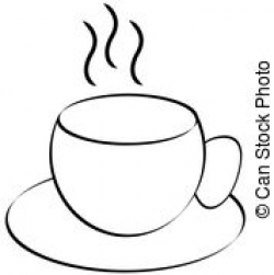 Tea clipart black and white 2 » Clipart Station