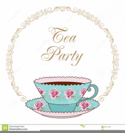 Free Victorian Tea Party Clipart | Free Images at Clker.com ...