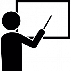 Teacher, Education, Black, transparent png image & clipart free download