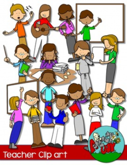 School Teachers/ People / Teacher - Fun Clipart / Graphics