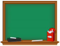 Green School Board PNG Clipart Picture | Gallery ...