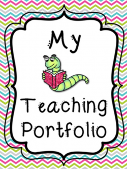 Teacher Portfolio Cover Pages