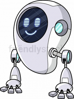 High-Tech Robot | Clip Arts in 2019 | Robot cartoon, Clip ...
