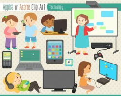 Technology Clip Art - color and outlines | Clip Art & Fonts ...