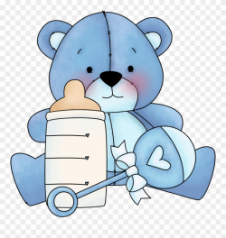 Blue Teddy Bear Clipart - Png Download (#1231228) - PinClipart