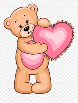Clip Art Clip Art Teddy Bear - Teddy Bear Heart Clip Art - Png ...