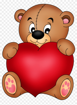 Teddy Bear With Heart, Teddy Bear Day, Teddy Bears, - Oso Agarrando ...