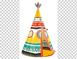 Tipi Djeco Child Game Tent, Boho teepee PNG clipart | free ...