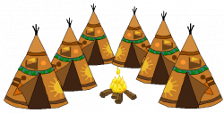 Tee Pee Vector Clipart | Clip art, Native american, Vector ...