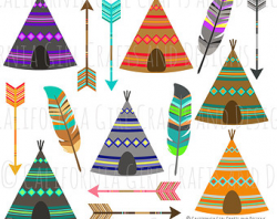 9+ Teepee Clip Art | ClipartLook