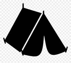 Black Tent Png - Transparent Camp Icon Png Clipart (#1749192 ...