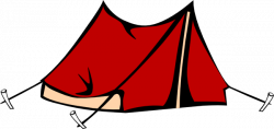 Red Blank Tent Clip Art at Clker.com - vector clip art ...