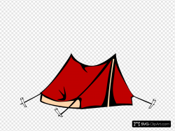 Red Blank Tent Clip art, Icon and SVG - SVG Clipart