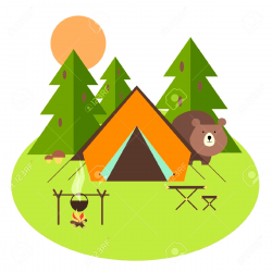 Camping clipart cute, Camping cute Transparent FREE for ...